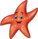 Starfish changing room character at The Little Swim Club at Hook